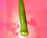 島オクラの塩昆布合え作り方1写真