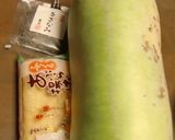 塩昆布で冬瓜の、あっさりスープ煮作り方1写真
