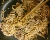 みょうが風味☆切干大根と鶏もも肉の炒め物作り方4写真
