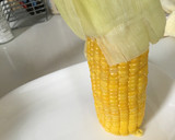簡単！皮付きとうもろこしをレンジでチン！作り方6写真