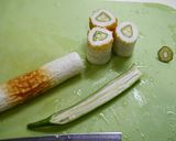 レンジで簡単！オクラ竹輪ほんだし煮作り方1写真