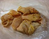 鶏の冶部煮◇カレー風味作り方2写真