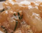 冬瓜のひき肉玉子あんかけ作り方4写真