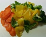 鶏肉と野菜の甘酢がらめ作り方2写真