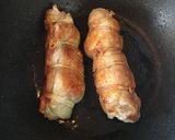 簡単な柔らかいチーズ入り鶏肉チャーシュー作り方5写真