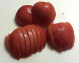 ポテチオニトマサラダ。作り方2写真