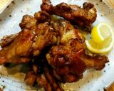鶏手羽元のニンニク生姜醤油揚げ作り方7写真