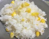 今が旬！ほんのり甘い とうもろこしご飯作り方7写真