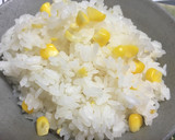 今が旬！ほんのり甘い とうもろこしご飯作り方7写真