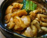 鶏の冶部煮◇カレー風味作り方4写真