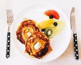 ホテルの朝食♡簡単車麩のフレンチトースト作り方6写真