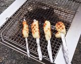 直火焼き バーベキュー パン 子供と作る作り方13写真