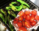 炙り万願寺とうがらしとプチトマト辛味漬け作り方2写真