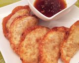 鶏挽肉と納豆の揚げ餃子作り方10写真
