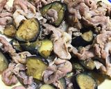 簡単☆茄子と豚肉の生姜焼き作り方5写真
