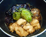 ✿鶏肉と茄子の揚げ煮✿作り方4写真