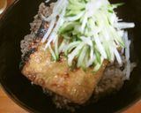 絹揚げ＆なす　蒲焼き丼　とろろのせ作り方11写真
