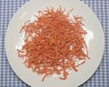 ヨーグルト戻し☆切り干しニンジンでサラダ作り方3写真