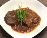 牛タンの赤ワイン煮込み作り方12写真