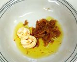 お皿であえるだけ！梅干しマヨ醤油パスタ作り方2写真