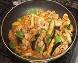 豚肉となすの醤油麹炒め作り方6写真