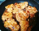 鶏の照り焼きガーリック作り方5写真