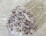 ゆかり味のとろろこんぶおにぎり♡作り方1写真