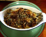 丸干し鰯の香草パン粉焼き作り方5写真