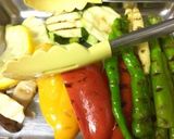 たっぷり焼き彩野菜＊バルサミコ酢かけ作り方6写真