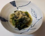 つるむらさきの甘辛炒めごま風味作り方4写真