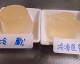 ゼラチンのゼリーを凍らせてみたデザート♡作り方5写真