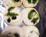 緑茶ロールのちぎりパン（ＨＢ使用）作り方3写真