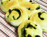 緑茶ロールのちぎりパン（ＨＢ使用）作り方4写真