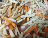 歯ごたえしっかり我が家のきんぴら作り方9写真