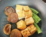 厚揚げで煮込まないピリ辛肉豆腐作り方3写真