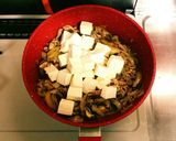 ☆すき焼き風牛肉豆腐作り方10写真