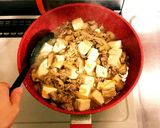 ☆すき焼き風牛肉豆腐作り方11写真