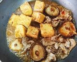 厚揚げで煮込まないピリ辛肉豆腐作り方5写真
