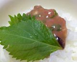 市販のいか塩辛で！なめろう風おつまみ作り方6写真