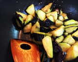 南瓜と夏野菜がたらふく食べられる煮物作り方12写真