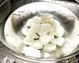 【ふりふりクリーム】白玉クリームあんみつ作り方9写真