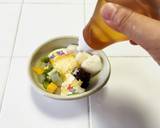 【ふりふりクリーム】白玉クリームあんみつ作り方15写真