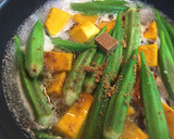 南瓜と夏野菜がたらふく食べられる煮物作り方18写真