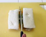【ふりふりクリーム】マンゴーキウイサンド作り方10写真