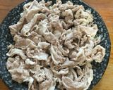 夏風邪撃退！豚しゃぶアボカド生姜醤油作り方1写真