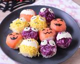 【ポリ袋で簡単】ハロウィン手まり寿司🎃作り方8写真