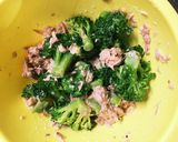 簡単！時短！ブロッコリーのツナチーズ焼き作り方3写真