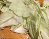 夏味★ひき肉とキャベツの重ね蒸し作り方11写真