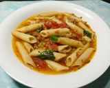 ⅲマカロニとレンズ豆入りミネストローネ作り方6写真
