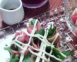 スモークサーモン大葉巻作り方2写真